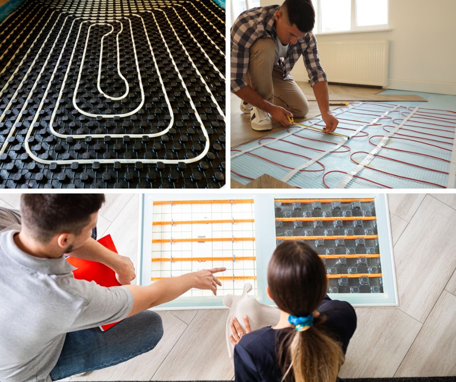 What are the most popular types of UFH systems UK - UFH Parts & Design Ltd